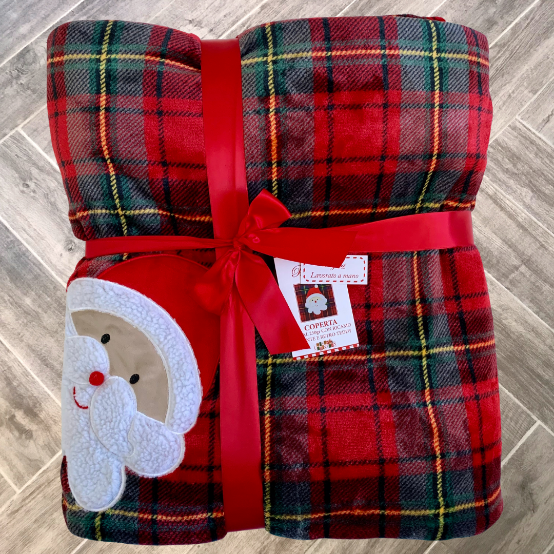 Plaid Babbo Natale