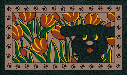 Doormat "Cane Tulipani" 